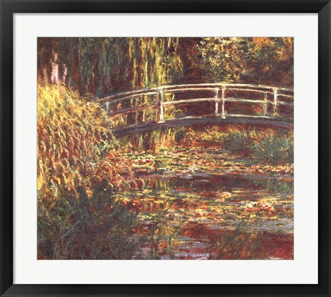 Le Bassin aux Nympheas: Harmonie Rose by Claude Monet