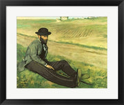 Eugene Manet by Edgar Degas