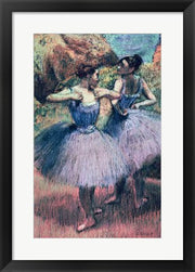 Dancers in Violet by Edgar Degas