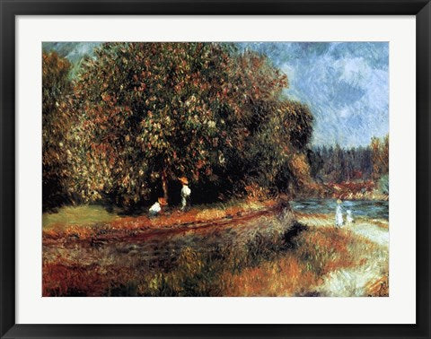 Chestnut Tree in Bloom by Pierre-Auguste Renoir