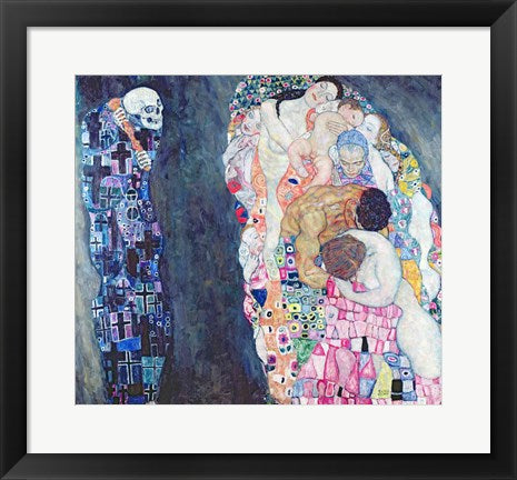 Death and Life by Gustav Klimt