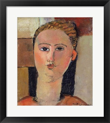 Girl with red hair, 1915 by Amedeo Modigliani
