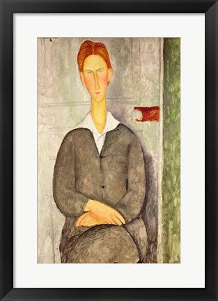 Young boy with red hair, 1906 by Amedeo Modigliani