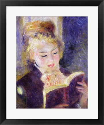 Girl Reading, 1874 by Pierre-Auguste Renoir