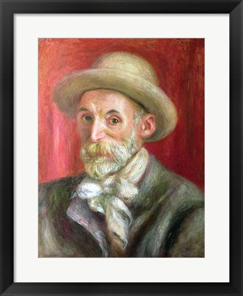 Self portrait, 1910 by Pierre-Auguste Renoir