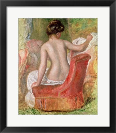 Nude in an Armchair, 1900 by Pierre-Auguste Renoir