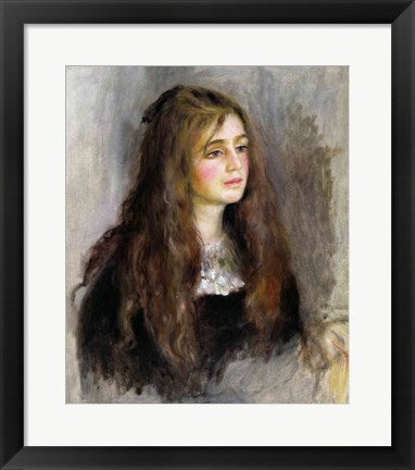 Portrait of Julie Manet by Pierre-Auguste Renoir