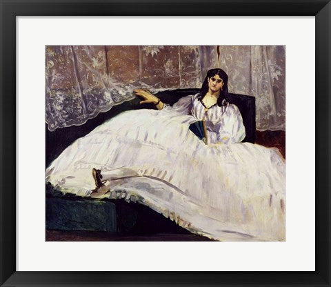 Portrait of Jeanne Duval, 1862 by Edouard Manet