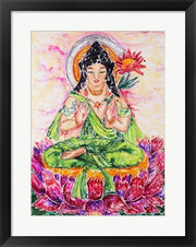 Flower Buddha by Natalie Talocci
