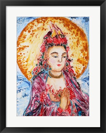 Praying Buddha by Natalie Talocci