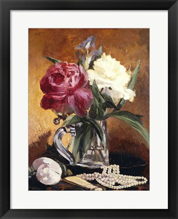 Peonies, 1862 by Edouard Manet