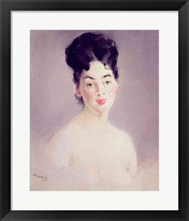 Bust of a Young Female Nude, c.1875 by Edouard Manet