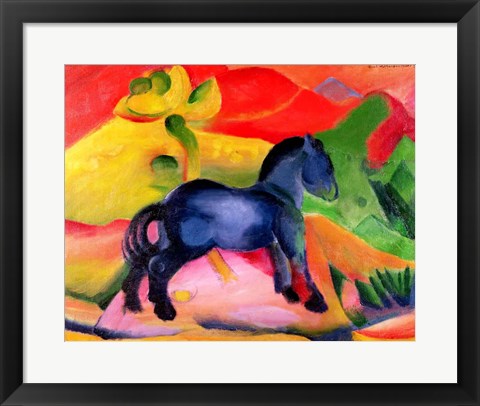 Little Blue Horse, 1912 by Franz Marc