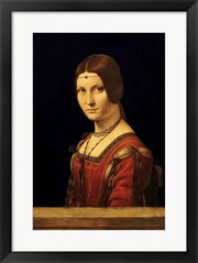 Portrait of a Lady from the Court of Milan by Leonardo Da Vinci