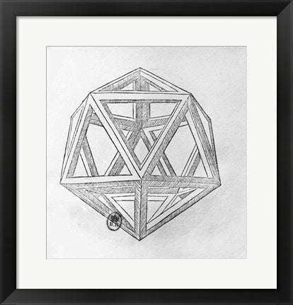Icosahedron by Leonardo Da Vinci