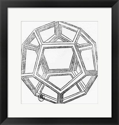 Dodecahedron by Leonardo Da Vinci