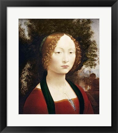 Ginevra de' Benci by Leonardo Da Vinci