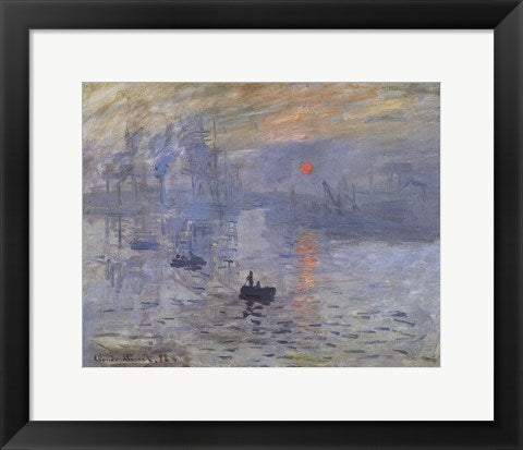 Impression, Sunrise by Claude Monet