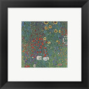 Farm Garden with Sunflowers, around 1905/1906 by Gustav Klimt