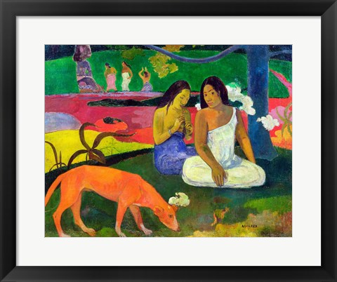 Arearea (The Red Dog), 1892 by Paul Gauguin