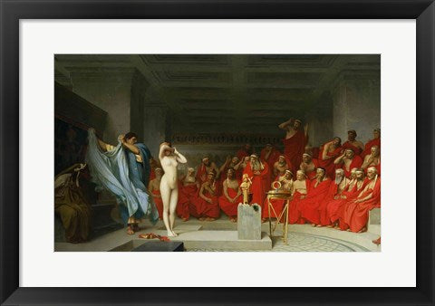 Phryne Before the Jury, 1861 by Jean-Leon Gerome