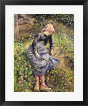 Girl with a Stick, 1881 by Camille Pissarro