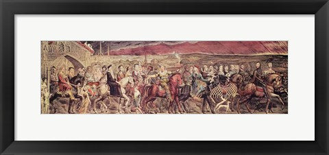 Chaucer's Canterbury Pilgrims ,1810 by William Blake