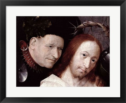 Christ Mocked Detail by Hieronymus Bosch