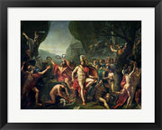 Leonidas at Thermopylae, 480 BC, 1814 by Jacques-Louis David