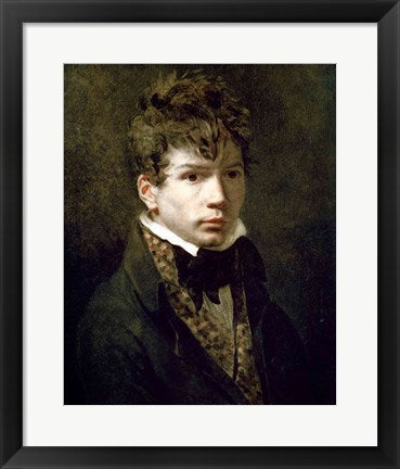 Portrait of the Young Ingres by Jacques-Louis David