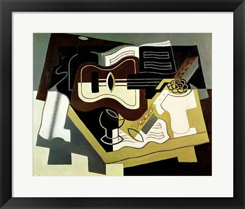Guitar and Clarinet, 1920 by Juan Gris