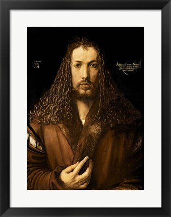 Self Portrait at the Age of Twenty-Eight, 1500 by Albrecht Durer