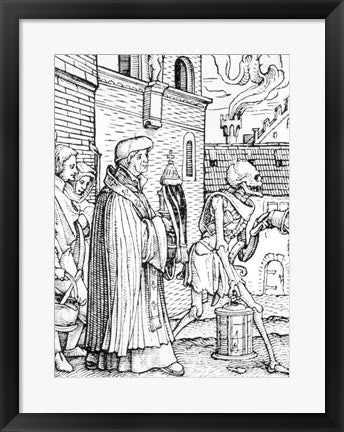 Death and the Parish Priest by Hans Holbein The Younger