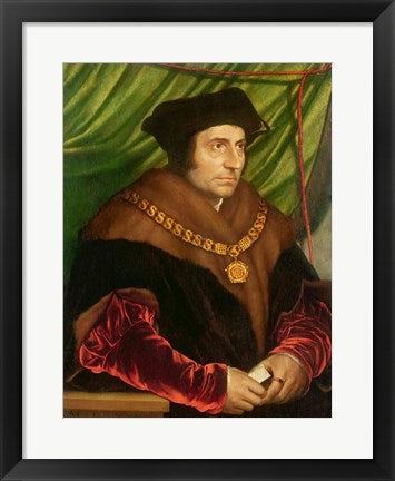 Portrait of Sir Thomas More by Hans Holbein The Younger
