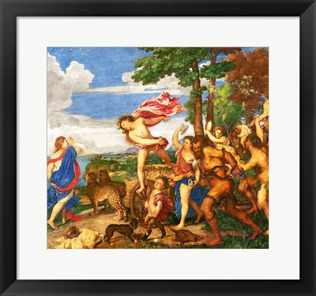 Bacchus and Ariadne by Titian