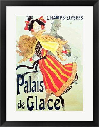 'Ice Palace', Champs Elysees, Paris, 1893 by Jules Cheret