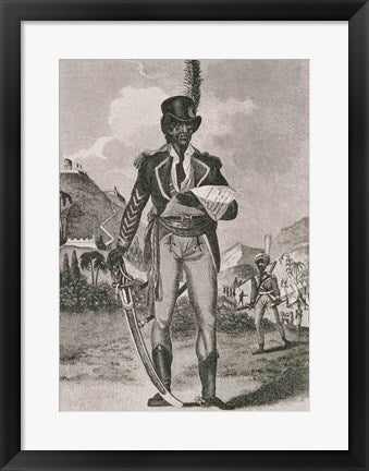 Portrait of Francois Dominique Toussaint-Louverture