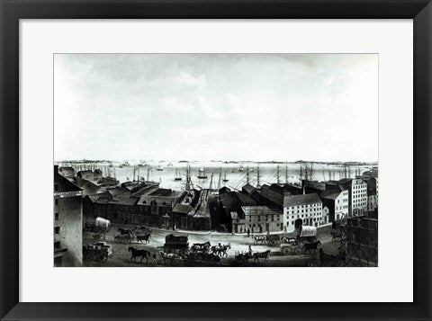 Boston Harbour, 1854