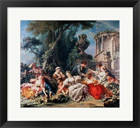 Bird Catchers by Francois Boucher
