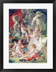 Genius Teaching the Arts, 1761 by Francois Boucher