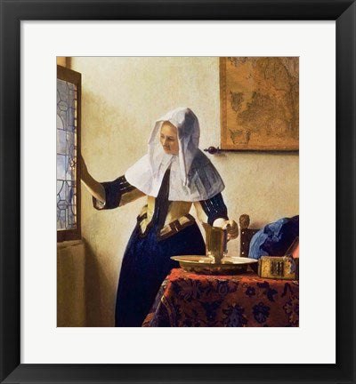 Young Woman with a Water Jug by Johannes Vermeer