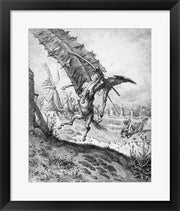 Don Quixote and the Windmills by Gustave Dore