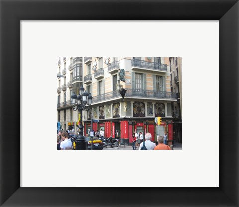 Barcelona Busy Street