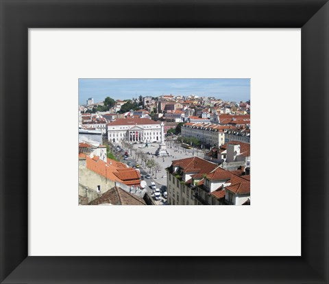 Panorama Over Rossio Square