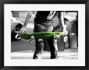 Green Skateboard
