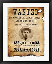 Baby Face Nelso Wanted Poster