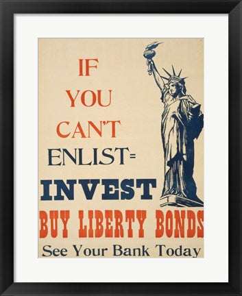 If you Can't Enlist, Invest