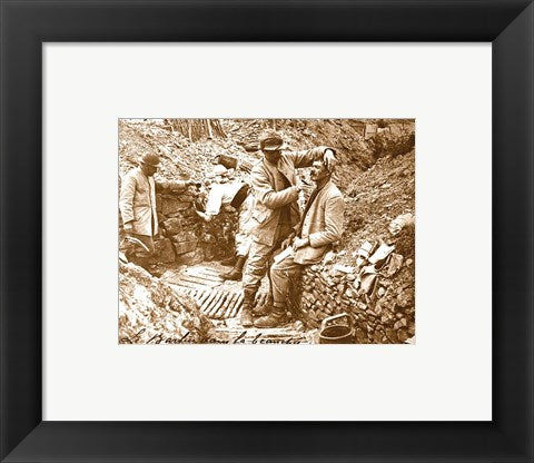 Barber in the Trench