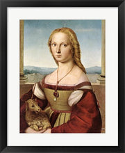 Lady with Unicorn by Rafael Santi