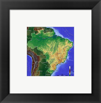 Brasilien Map